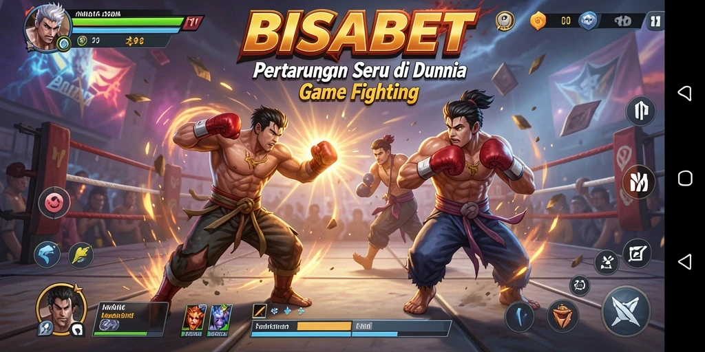 Tangkapan layar dalam pertarungan yang mendebarkan di BISABET.