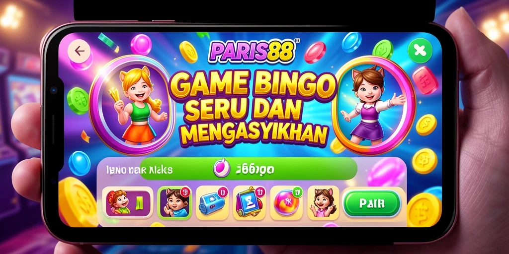 Screenshot gameplay menarik dari aplikasi Bingo PARIS88.