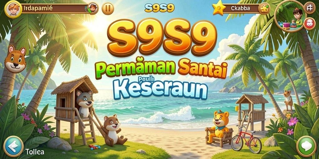 Tampilan gameplay S9S9 yang mengasyikkan dan penuh warna.